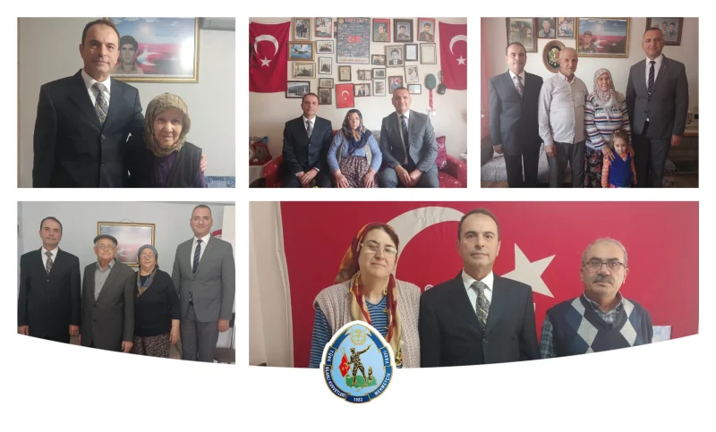 Manisa Şehit Ailesi Ziyaretleri