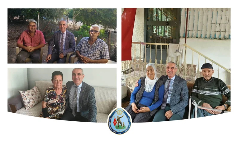 Mersin Şehit Ailesi Ziyaretleri