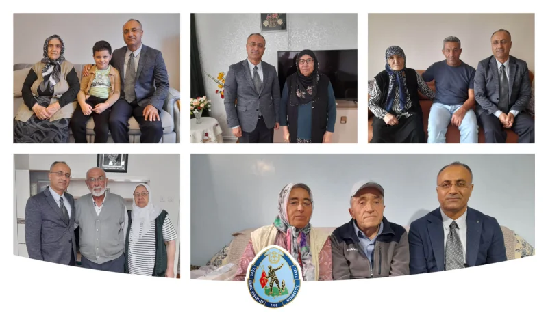 Kayseri Şehit Ailesi ve Malul Ziyaretleri