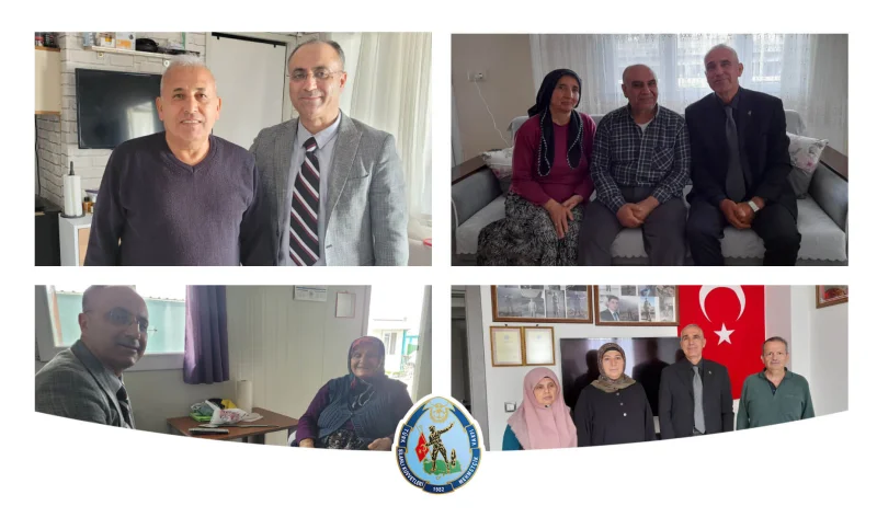 Hatay Şehit Ailesi ve Gazi Ziyaretleri