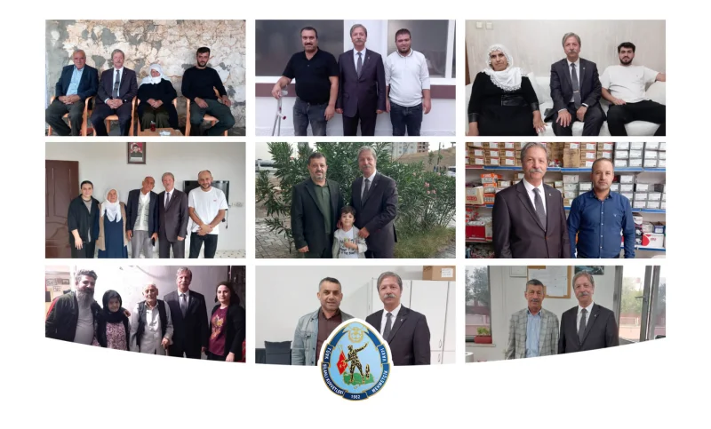 Şırnak Şehit Ailesi, Gazi ve Malul Ziyaretleri