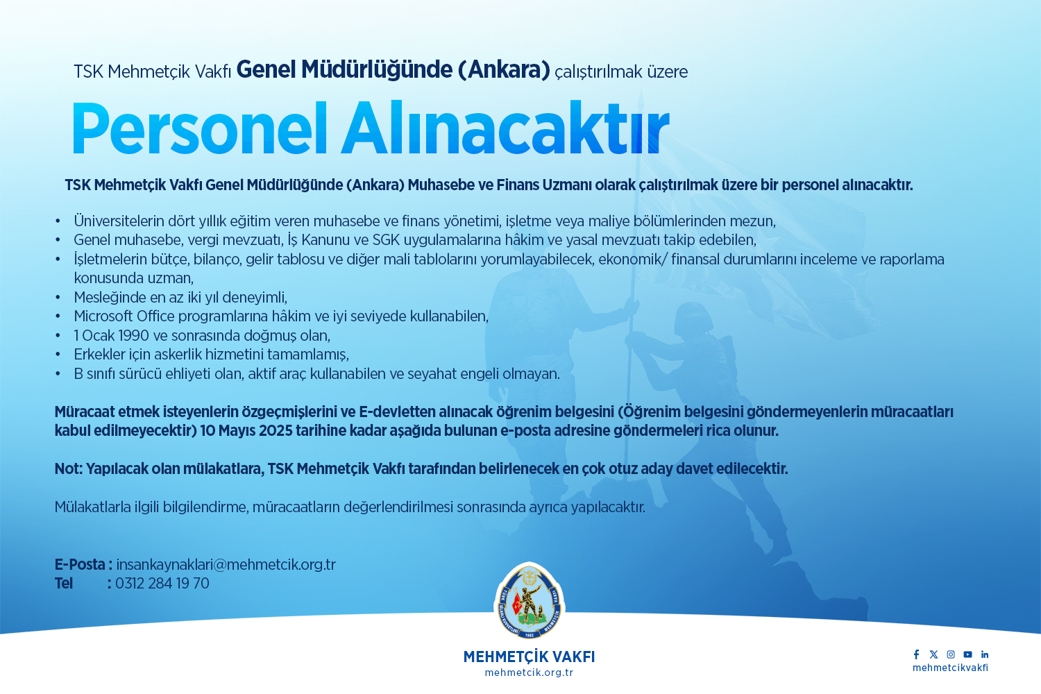 Personel Alım İlanı