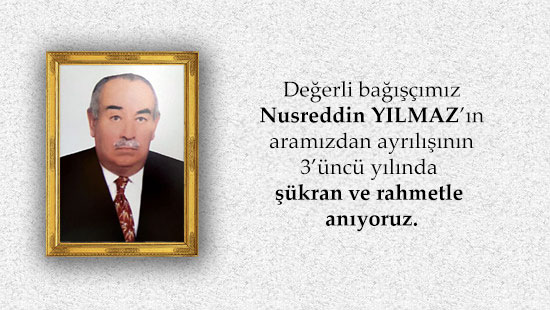 Rahmetle anıyoruz...