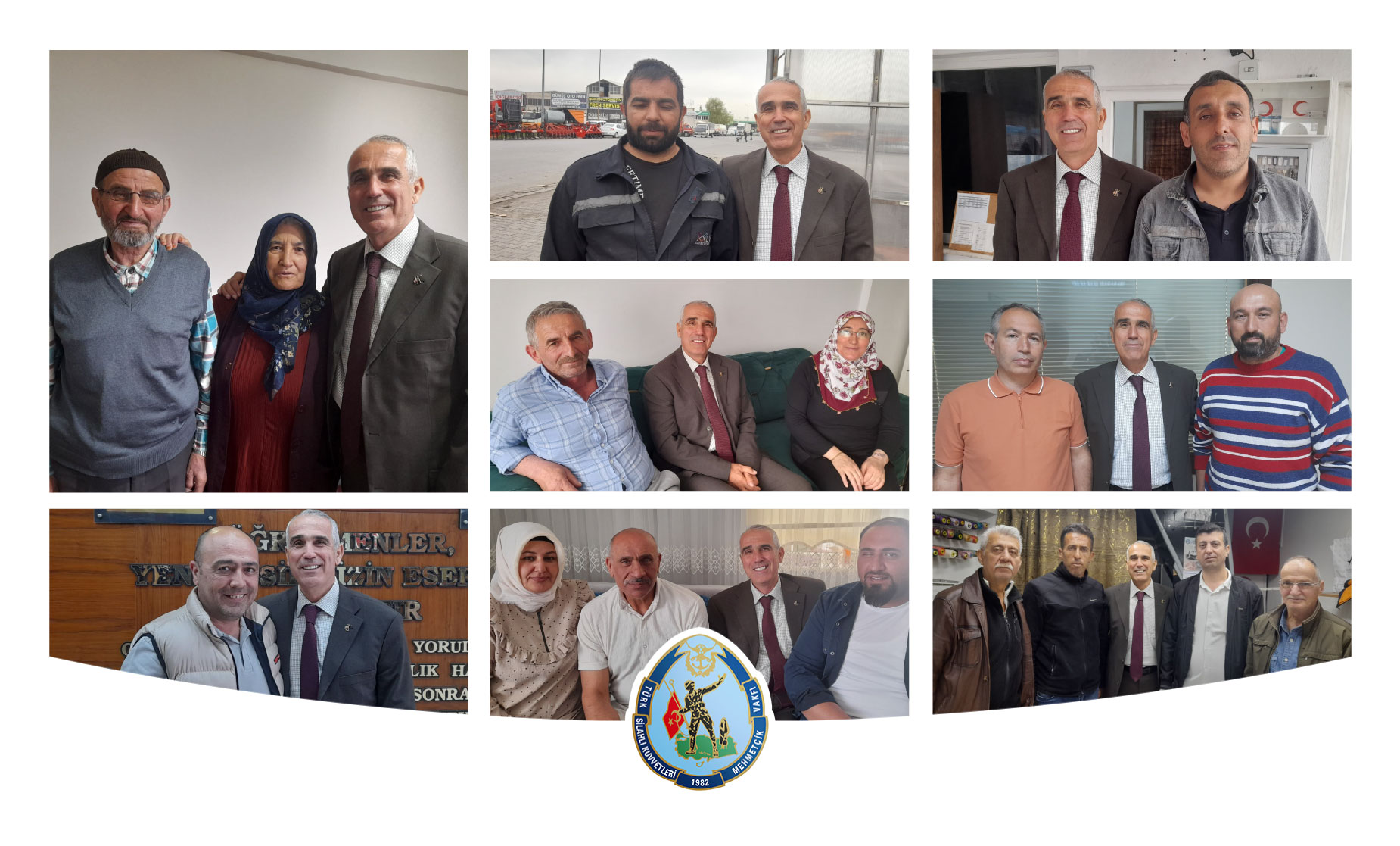 Kayseri Bağışçı, Gazi ve Malul Ziyaretleri