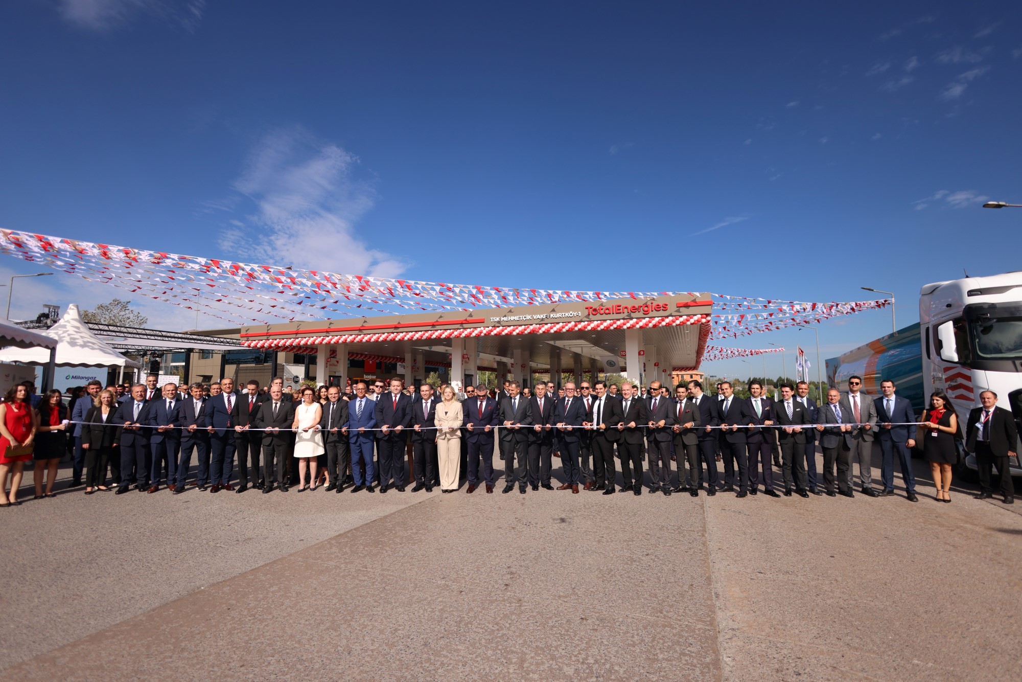 TSK Mehmetçik Vakfı Kurtköy TotalEnergies İstasyonumuz Açıldı