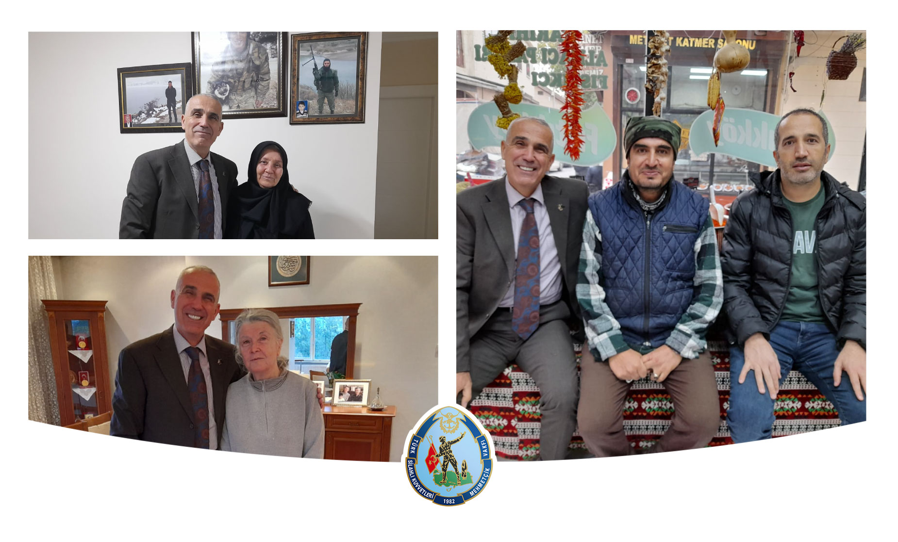 Gaziantep Şehit Ailesi, Gazi ve Bağışçı Ziyaretleri