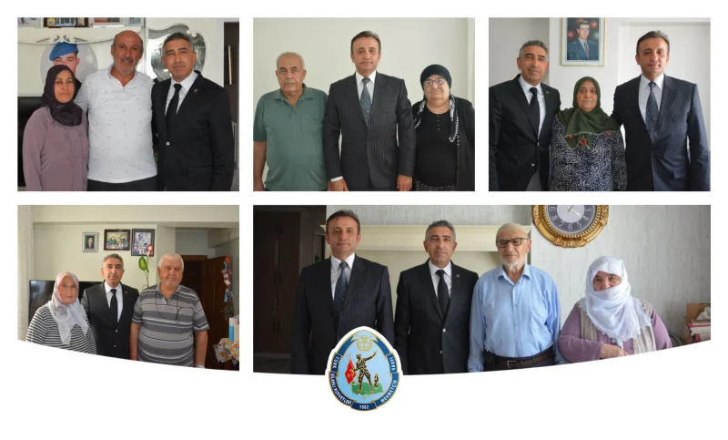Ankara Şehit Ailesi Ziyaretleri