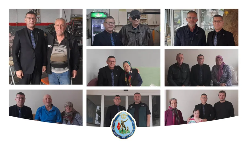 Balıkesir Şehit Ailesi, Gazi ve Malul Ziyaretleri