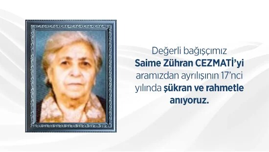 Rahmetle Anıyoruz...