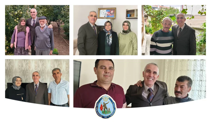 Karaman Şehit Ailesi, Gazi ve Malul Ziyaretleri