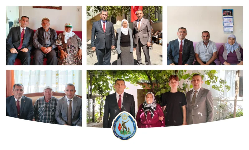 Sivas Şehit Ailesi Ziyaretleri