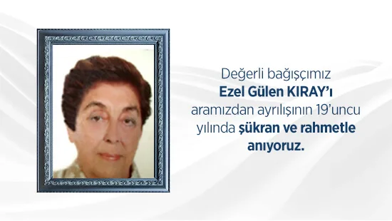 Rahmetle Anıyoruz...