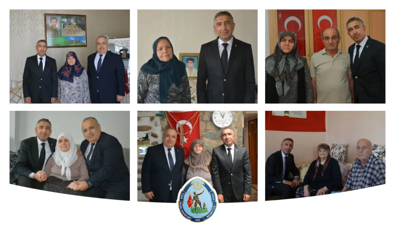 Konya Şehit Ailesi Ziyaretleri