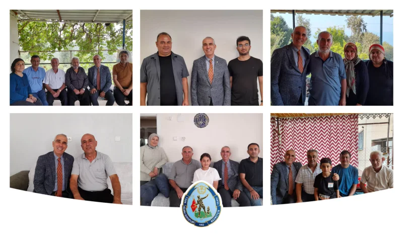 Osmaniye Şehit Ailesi, Gazi ve Malul Ziyaretleri