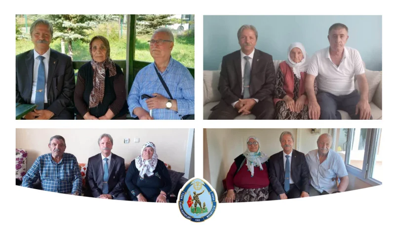 Kars Şehit Ailesi Ziyaretleri