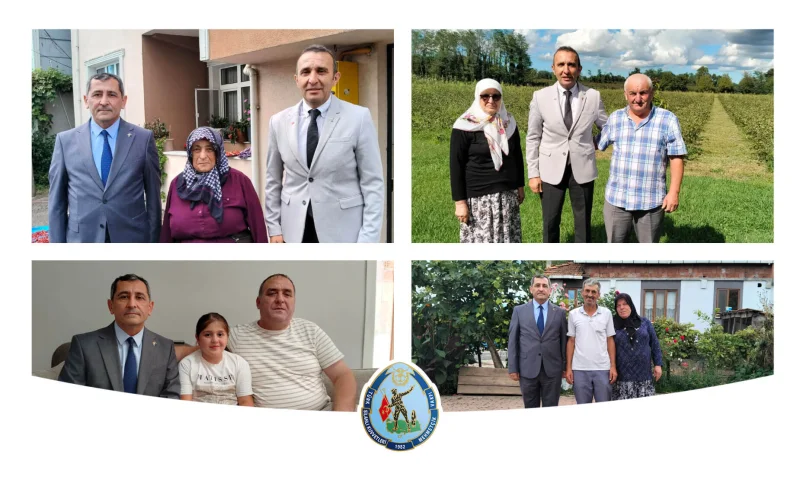 Samsun Şehit Ailesi, Gazi ve Malul Ziyaretleri