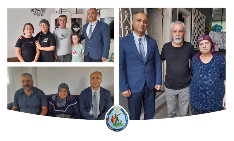 Adana Şehit Ailesi ve Malul Ziyaretleri