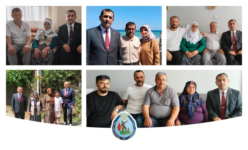 Sinop Şehit Ailesi ve Malul Ziyaretleri