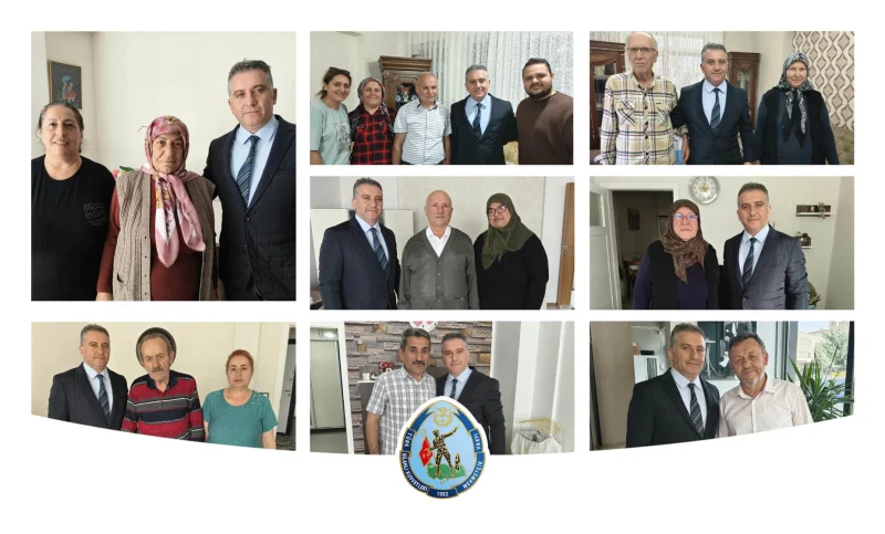 Kayseri Şehit Ailesi ve Gazi Ziyareti
