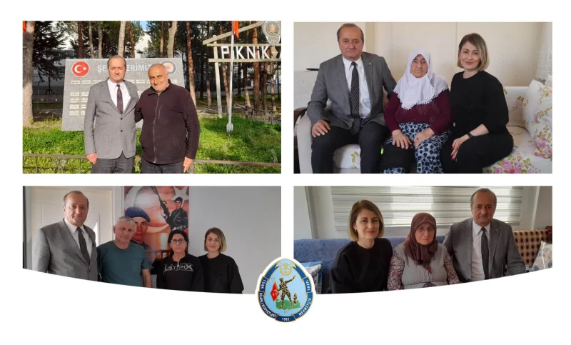 Amasya Şehit Ailesi ve Gazi Ziyaretleri
