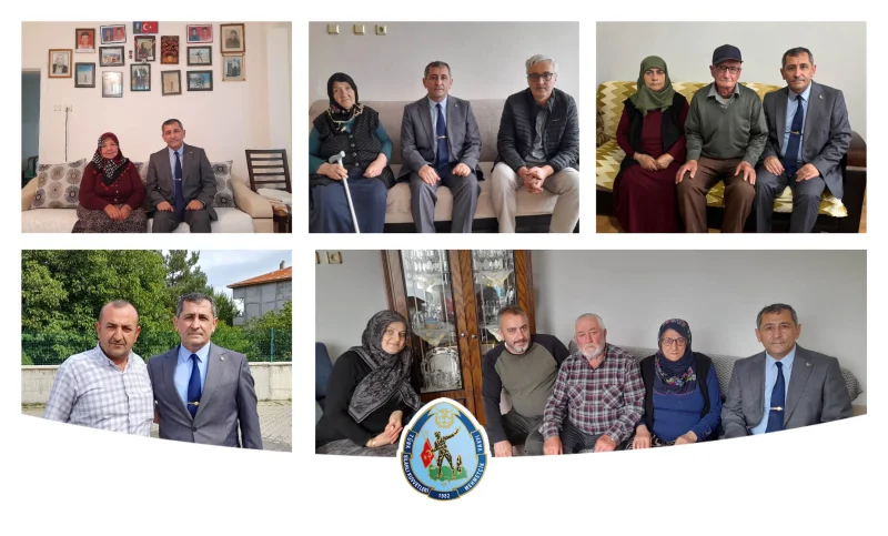 Sivas Şehit Ailesi Ziyaretleri