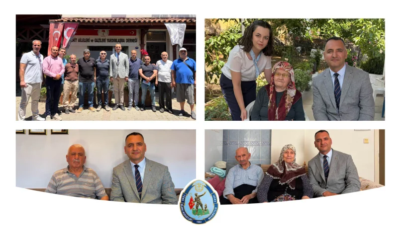 İzmir Şehit Ailesi, Gazi ve Malul Ziyaretleri