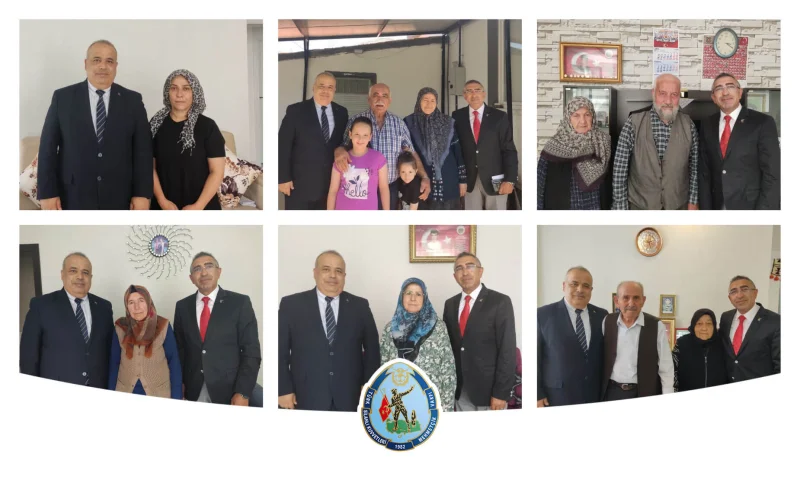 Aksaray Şehit Ailesi Ziyaretleri