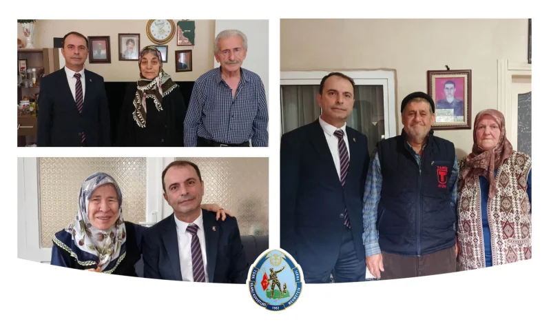 Aydın Şehit Ailesi Ziyaretleri