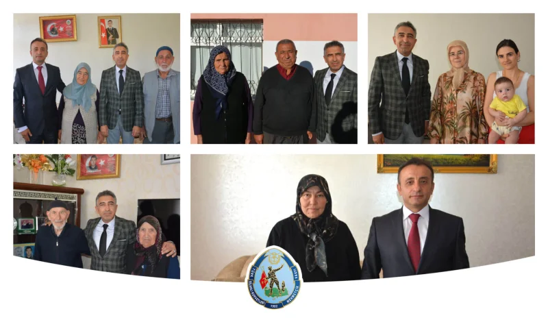 Aksaray Şehit Ailesi Ziyaretleri