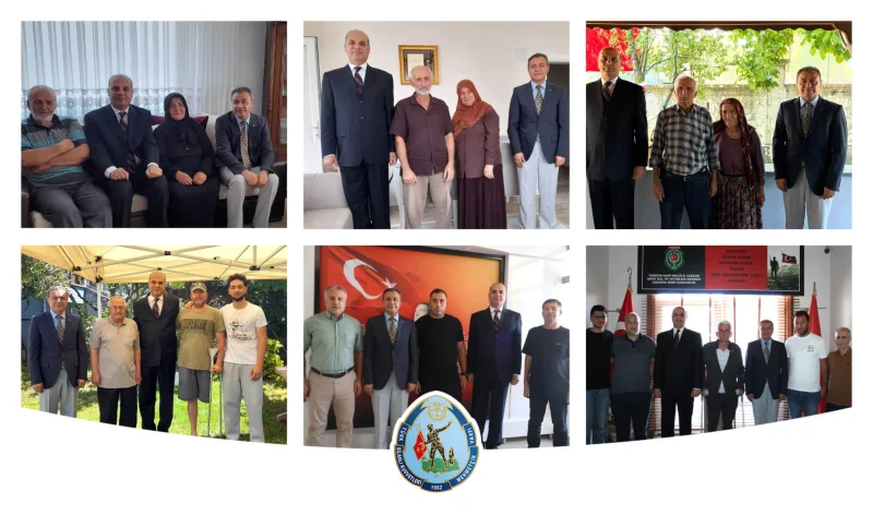 Sakarya Şehit Ailesi, Gazi ve Malul Ziyaretleri