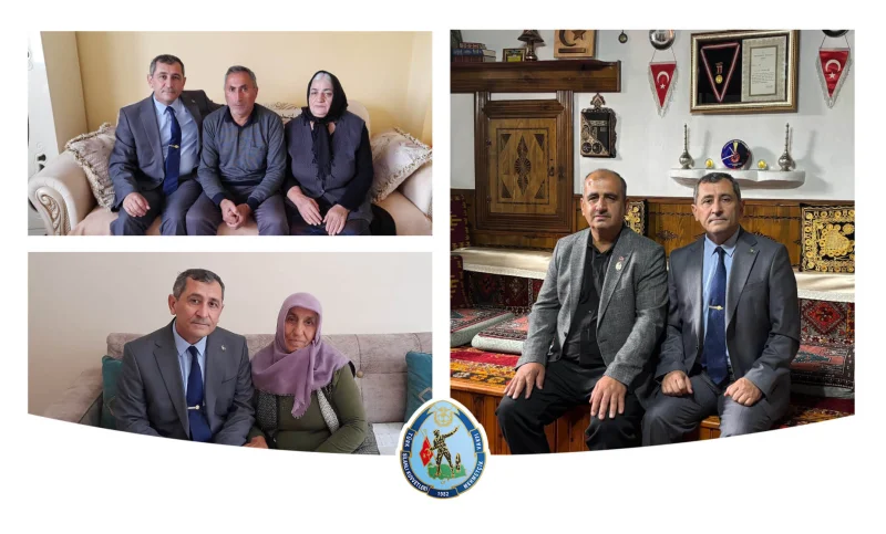 Sivas Şehit Ailesi Ziyaretleri