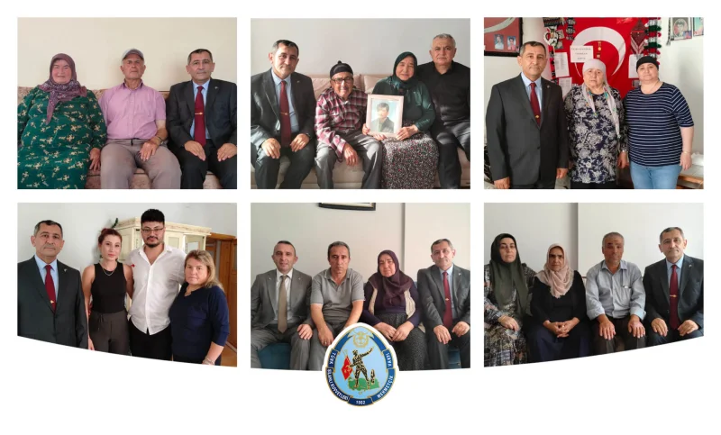 Çorum Şehit Ailesi Ziyaretleri