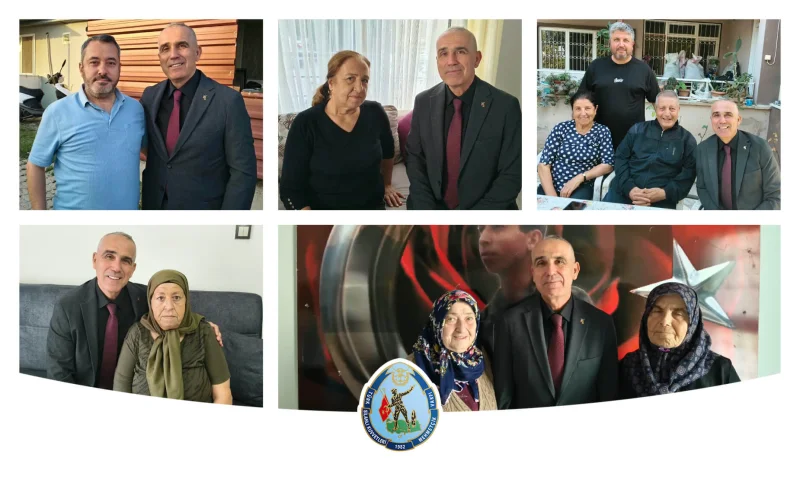 Hatay Gazi ve Şehit Ailesi Ziyaretleri