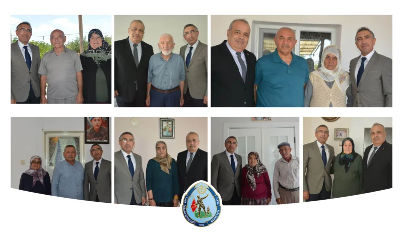 Çankırı Şehit Ailesi Ziyaretleri