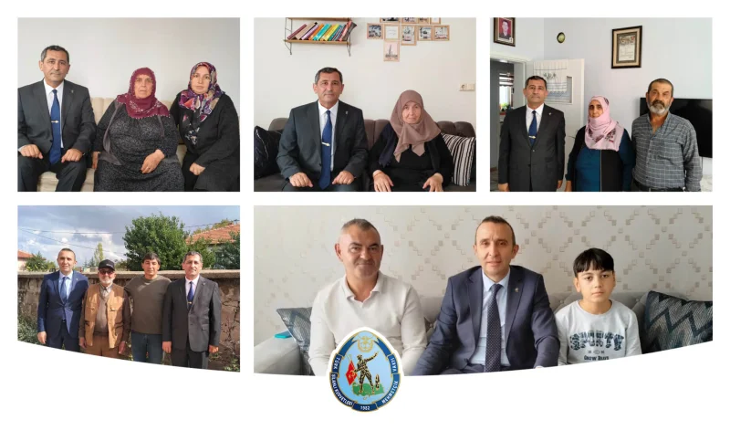 Yozgat Şehit Ailesi ve Malul Ziyaretleri