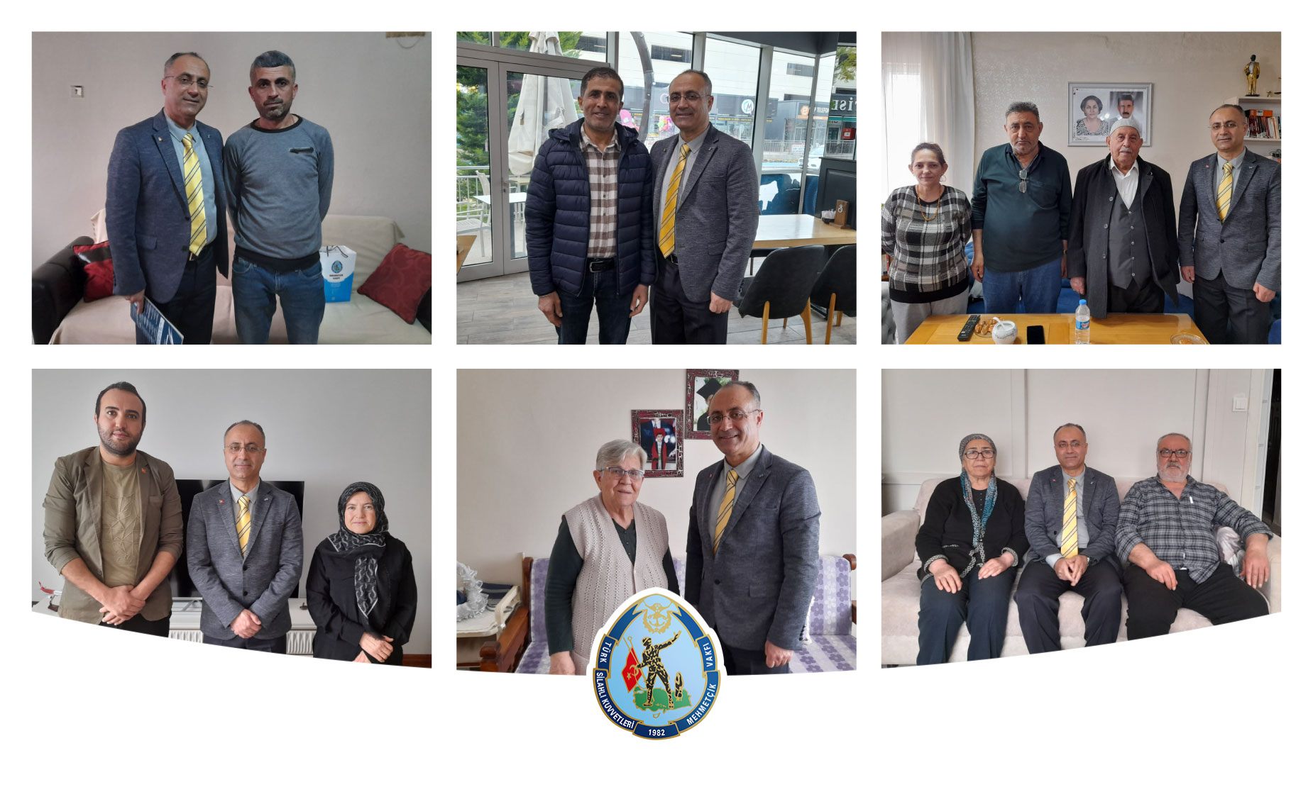 Mersin Şehit Ailesi, Gazi ve Malul Ziyaretleri