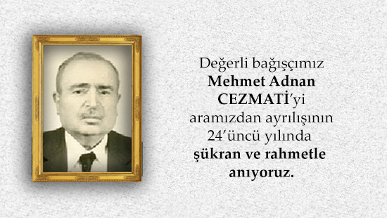 Rahmetle Anıyoruz...